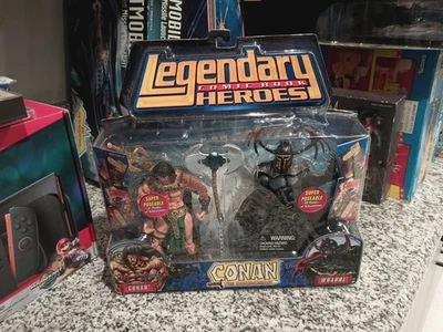 2007 ToyBiz Legendary Comic Book Heroes Conan the Barbarian Wrarrl 2 Pack NEW - Image 1 of 4