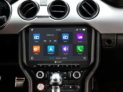 für Ford Mustang VI 10,1" DAB+ UKW Auto Radio Navigation kabellos Android Auto - Bild 1 von 4