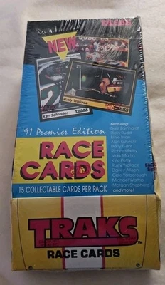 1991 Traks Premier Edition Hobby Box - Image 1 of 2