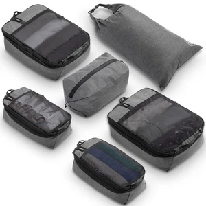 Premium Compression Packing Cubes for Travel, Compression Packaging Cube, Zip... - Picture 1 of 4