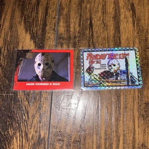 Fright Rags Prizmaniacs Series 1 JASON TAKES MANHATTAN Prism Sticker SOLD OUT - Picture 1 of 2