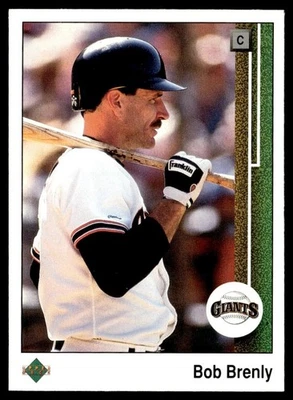 1989 Upper Deck Bob Brenly San Francisco Giants #479 - Image 1 of 2