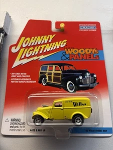 2002 Johnny Lightning Woodys & Panels '33 Willys Panel Van 1:64 Yellow - Picture 1 of 2