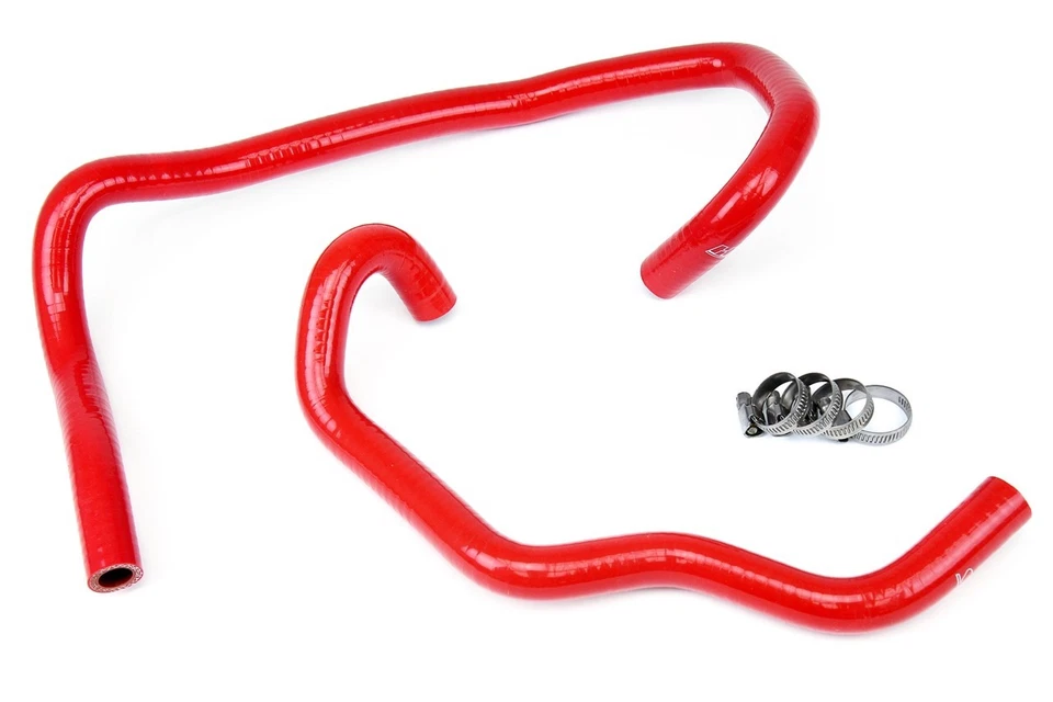 HPS Red ReinForced Silicone Heater Hose Kit For Toyota 05-16 Tacoma 4.0L V6 - Image 1 of 1