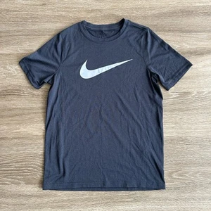 Nike Dri Fit T Shirt Gray Boys Medium - Picture 1 of 17