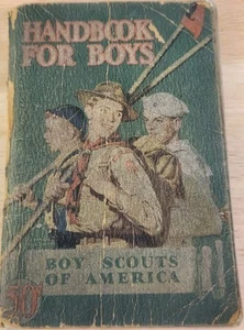 BSA Revised Handbook For Boys 1st Edition 34th Printing Copyright 1940. - Picture 1 of 6
