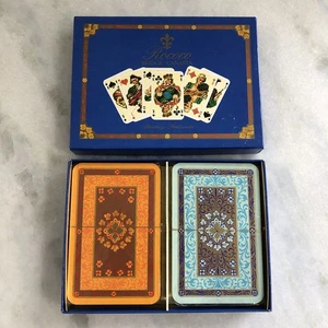 SEALED Rococo Images Bridge Canasta Cards 12 Color Printing Made Western Germany - Picture 1 of 11