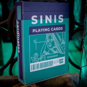 Sinis (Turquoise) Playing Cards by Marc Ventosa - Picture 1 of 7