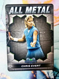 Chris Evert All Metal 2024 Topps Graphite Tennis - Bild 1 von 1