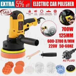 700W 125mm Car Polisher Electric Sander Buffer Portable Polishing Machine Waxer - Picture 1 of 12