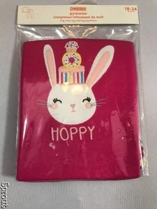 GYMBOREE Gymmies 18-24 mos HOPPY pajamas long sleeve NEW bunny Easter NWT - Picture 1 of 2