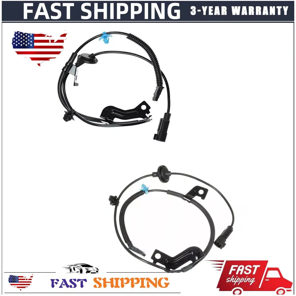 Rear Right-Left 2x ABS Wheel Speed Sensor For 2007-2016 Jeep Compass Patriot Foto 1 de 4