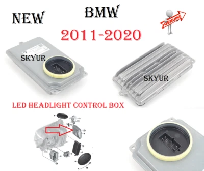 Módulo de control LED de faros BMW para F80 F32 F33 F36 F10 F01 F02 X3 X5 X6 NUEVO Foto 1 de 4