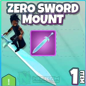 Roblox World Zero - MONTAJE ESPADA CERO - Imagen 1 de 1