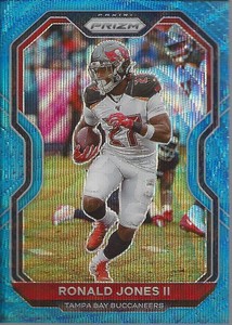 2020 Panini Prizm Prizms Blue Wave Football Card Pick (Inserts)