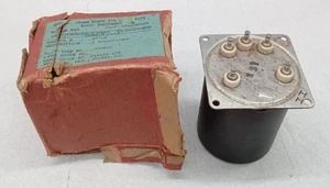 MODULATION TRANSFORMER T-702 MILITARY 2800 OHMS AT 30V WITH 0.060 AMP DC - Picture 1 of 6