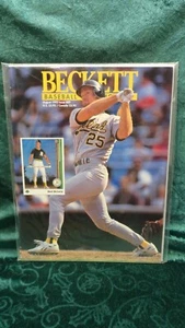 Beckett Baseball Card Monthly  MAGAZINE FEBRUARY 1992 MARK McGWIRE OAKLAND A's - Picture 1 of 6