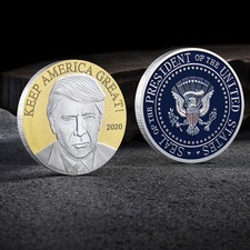2020 Trump American Eagle Commemorative Coin 45th Donald Trump Gold Pla lsLOUK