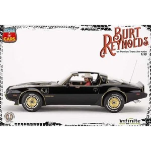 Burt Reynolds On Pontiac Firebird Trans Am 1980 Statua 1:18 INFINITE STATUE - Imagen 1 de 10