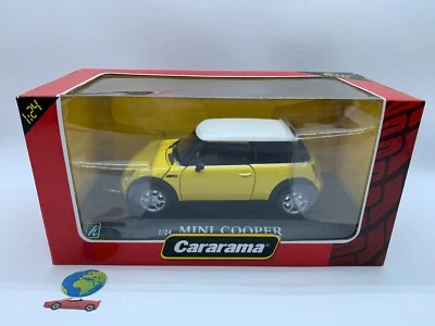 Cararama Mini Cooper, modello scala (1:24 - 1:25), vintage (1877) - Immagine 1 di 4