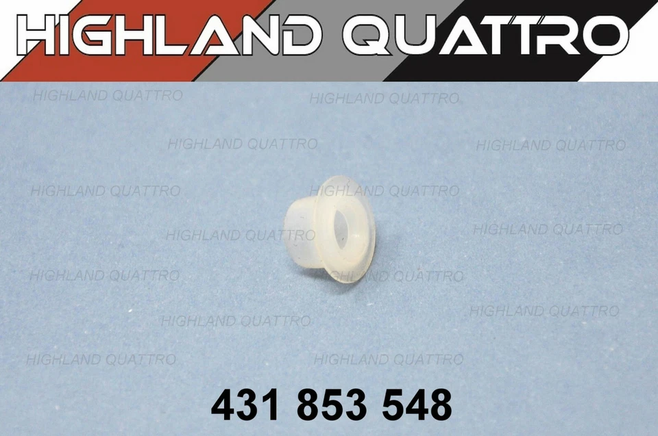 Audi ur quattro cupé / 80 / 90 / 100 original umbral moldura fijación tapón 431853548 Foto 1 de 1