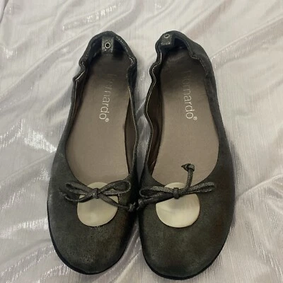 Bernardo Women's Shoes Size 7.5 Ballet Emblem Gray Slip On See Note - Image 1 of 4