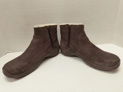 Bota Merrell Para Mujer Cuero Encore MId Talla 8 Color Espresso Hecha en Indonesia Foto 1 de 4