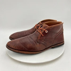 Timberland Boot Company Hombres Talla 10 75509 Cuero Marrón Punta Lisa Bota Chukka - Imagen 1 de 16