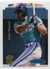 1995 SP Championship Die Cut Baseball - #48 - Andre Dawson - Florida Marlins