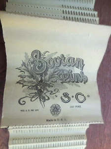 Vintage Victorian Souran pins on original paper packaging, Oakville Co,# 180 - Picture 1 of 11