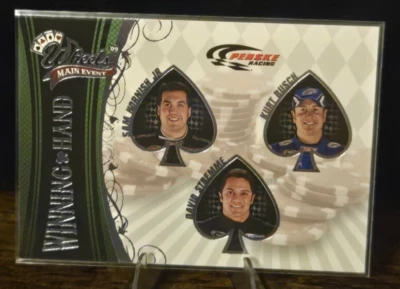 Wheels - 2009 - Penske - #24 NASCAR - 3 Of a Kind - Card - Image 1 of 2