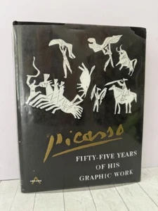 Picasso: Fünfundfünfzig Jahre seines grafischen Schaffens. 1965, Abrams Art Book Milton Fox - Bild 1 von 4