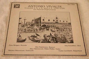Antonio Vivaldi Concerti A 5, A 4, &A 3, 1705-1720 On Period Instruments 1984 M - Picture 1 of 2