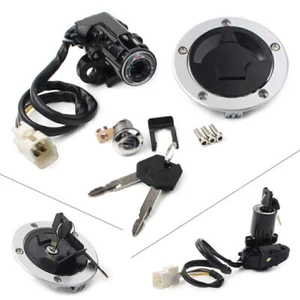 Zündschloss Schloss Tankdeckel Schlüssel Set für Kawasaki Ninja ZX6R/636 2013-2018 - Bild 1 von 12