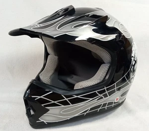 TMS Motorcycle Helmet M (51-52cm) Skull graphics super cool - Picture 1 of 10
