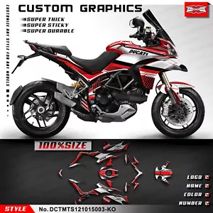 Racing Sticker Vinyl Graphics for Multistrada 1200 2010 2011 2012 2013 2014 - Bild 1 von 8