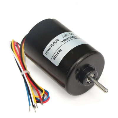 DC 6V 12V 24V Brushless Motor Built-in Drive Hall Signal Output 12000RPM R3650BL - Image 1 of 4