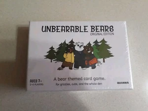 Unbearable Bears Party Pack Fun Family Game for Ages 7+ A Bear Themed Game - Picture 1 of 6