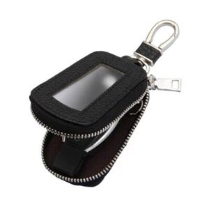 Universal Key Fob Covers for Car - Premium Leather Key Fob Case - Key Black - Picture 1 of 7