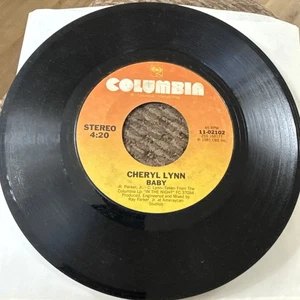 Cheryl Lynn ~ Baby/ Shake It Up Tonight on Columbia 45 RPM Record - Bild 1 von 2