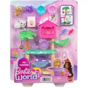Barbie World Pet Paradise Kitty Spielset 2 Katzen Neu - Bild 1 von 5