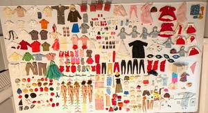 5 Vintage Barbies / Barbie & Ken Kleidung und Zubehör Japan, alle sehr schön - Bild 1 von 24