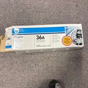 Nuevo cartucho de impresión de tóner negro original HP LaserJet 36A CB436A caja abierta OEM - Imagen 1 de 2