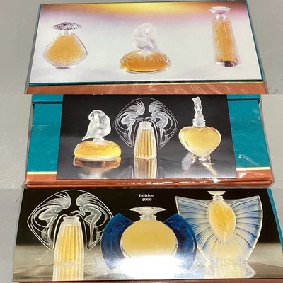 Lalique Les Introuvables The Ultimate Collection, 3 CONJUNTOS EN CAJA 9 Botellas Foto 1 de 4