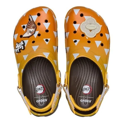 Crocs Demon Slayer Zenitsu All Terrain Clog Japan Exclusive Unisex Size M4–M13 - Image 1 of 4