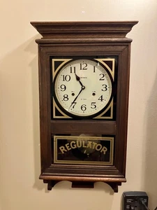 Aminex 31 Day Hanging Wall Clock ~Chiming~ Runs Well - Picture 1 of 16
