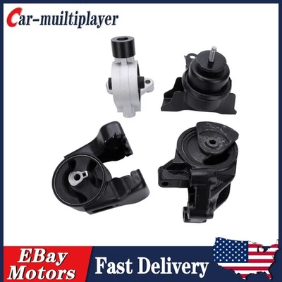 4*Engine Motor & Transmission Mount Fit for Hyundai Entourage 2007-10 Kia Sedona Foto 1 de 4