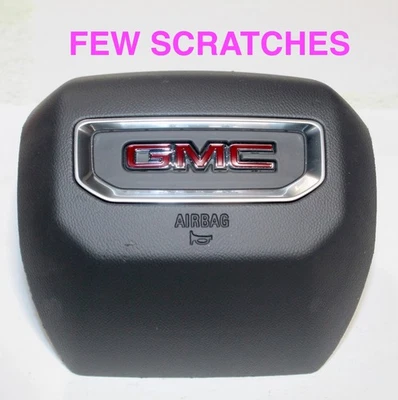 2023 2024 2025 GMC CANYON RUEDA DEL CONDUCTOR AIRBAG (CON 1 ENCHUFE) NEGRO POCOS ARAÑAZOS Foto 1 de 4