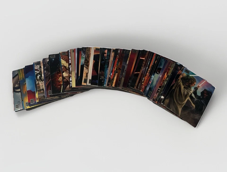 Juego Base Completo 2024 Topps Cromo Star Wars Galaxy 1-100 | Darth Vader, Yoda Foto 1 de 1