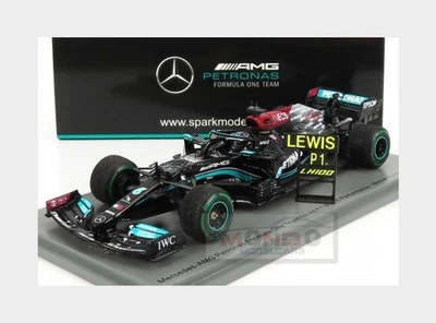 1:43 SPARK Mercedes Gp F1 W12 #44 Winner Sotchi Russian Gp 2021 Hamilton S7695 - Immagine 1 di 2